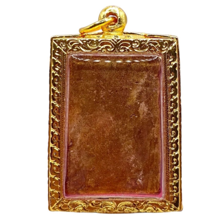 Phra Somdej Buddha Amulet Gold Plated Pendant
