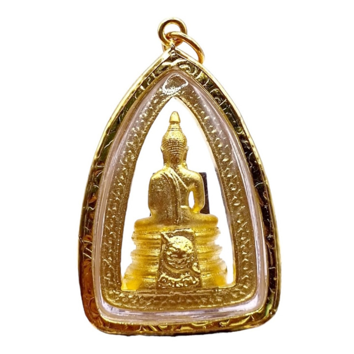 Luang Por Sothorn Buddha Pendant Gold Plated