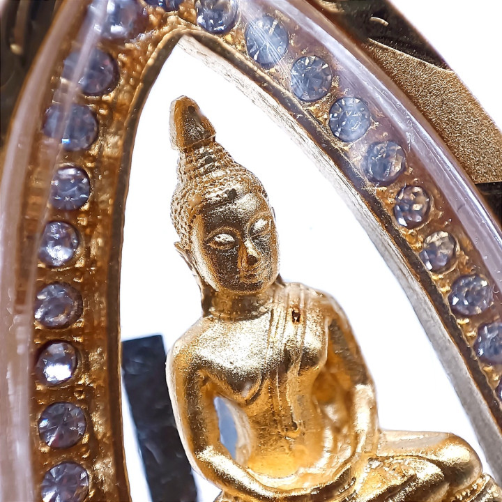 Luang Por Sothorn Buddha Pendant Gold Plated