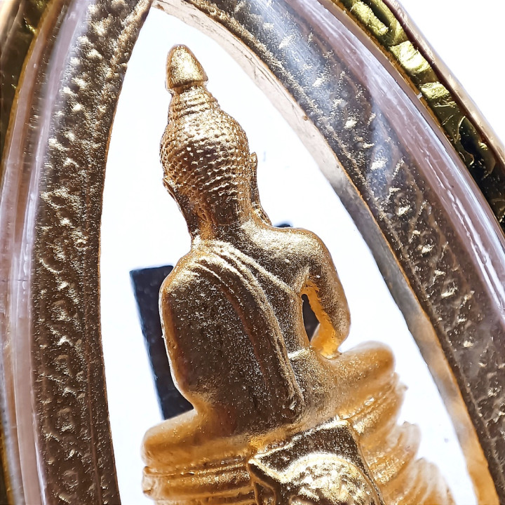 Luang Por Sothorn Buddha Pendant Gold Plated
