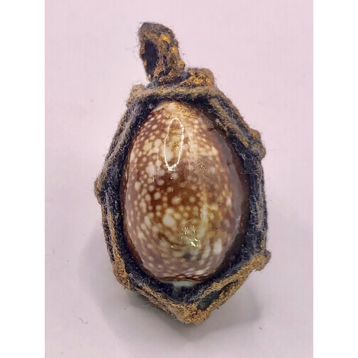 Thai Bia Gae Amulet Gold Takrut Luang Por Pern