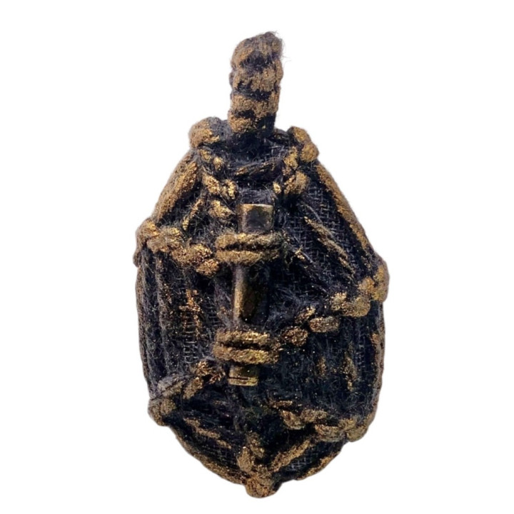 Thai Bia Gae Amulet Gold Takrut Luang Por Pern
