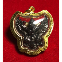Garuda Luang Pu Seng Wat Bang Na Black Pendant