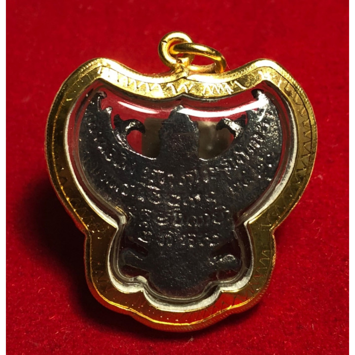Garuda Luang Pu Seng Wat Bang Na Black Pendant