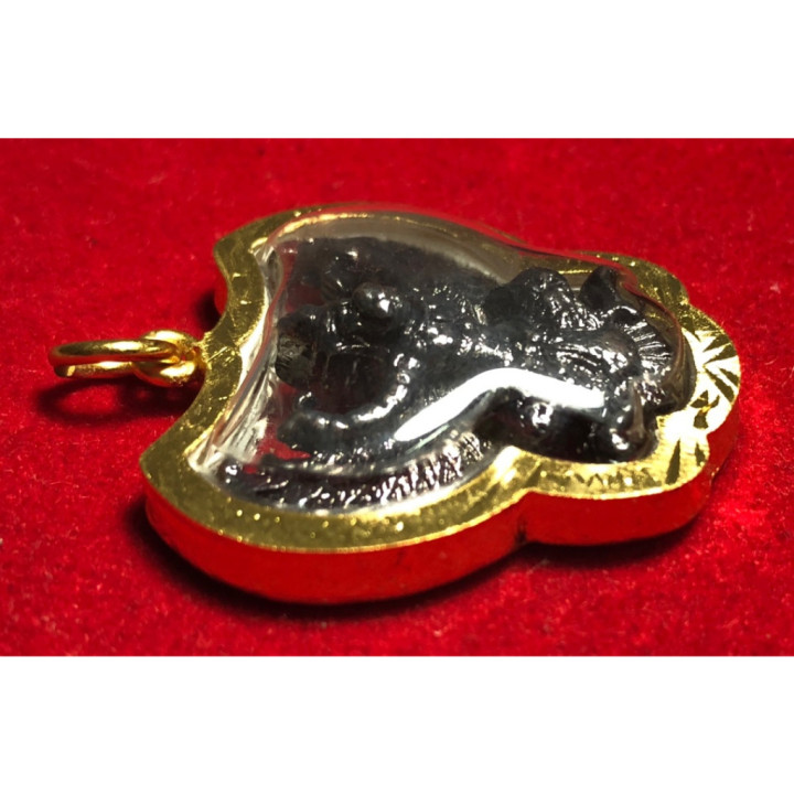 Garuda Luang Pu Seng Wat Bang Na Black Pendant