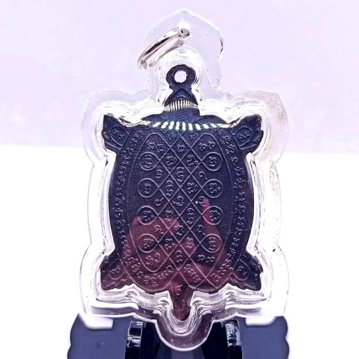 Luang Pu Liew Suk Jai Turtle Amulet Copper
