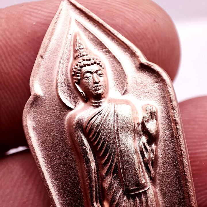 Walking Buddha Amulet Pendant 25th Century