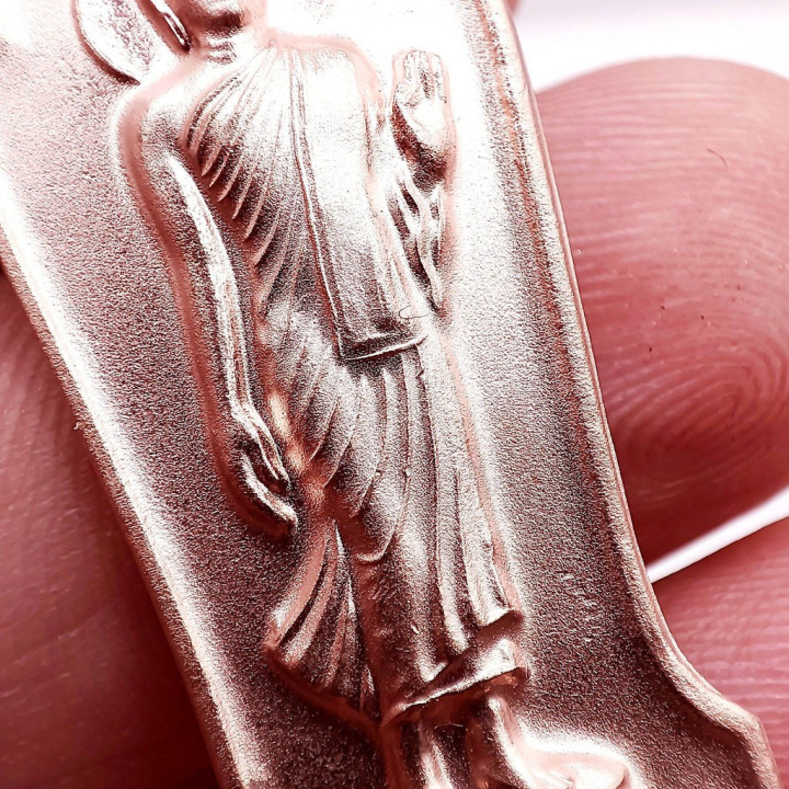 Walking Buddha Amulet Pendant 25th Century