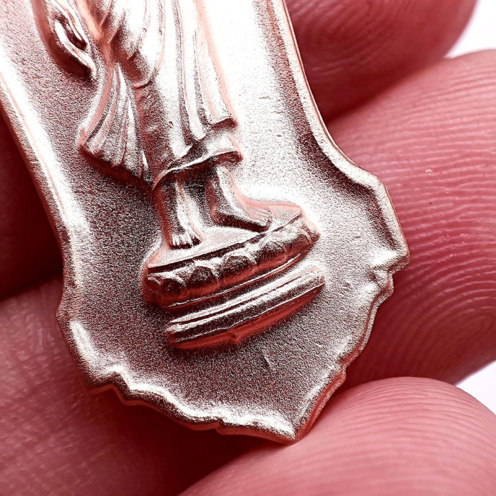Walking Buddha Amulet Pendant 25th Century